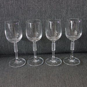 Mini Wine Glasses Set of 4